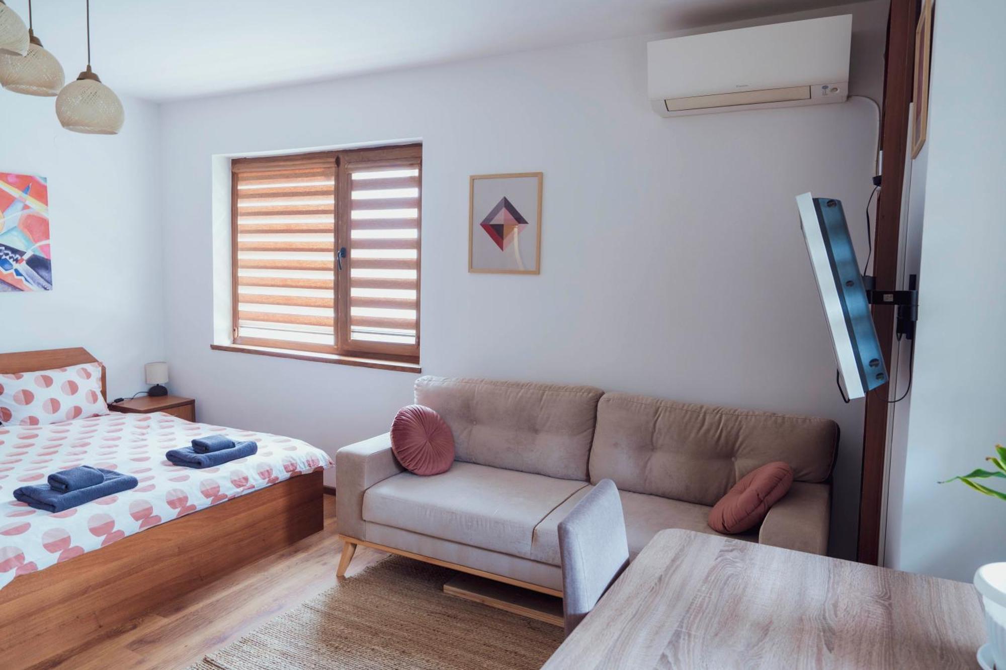 Cozy & Stylish Flat With Amazing View, 2Min Walk To Ski Road, 7-8 Min To Gondola バンスコ エクステリア 写真