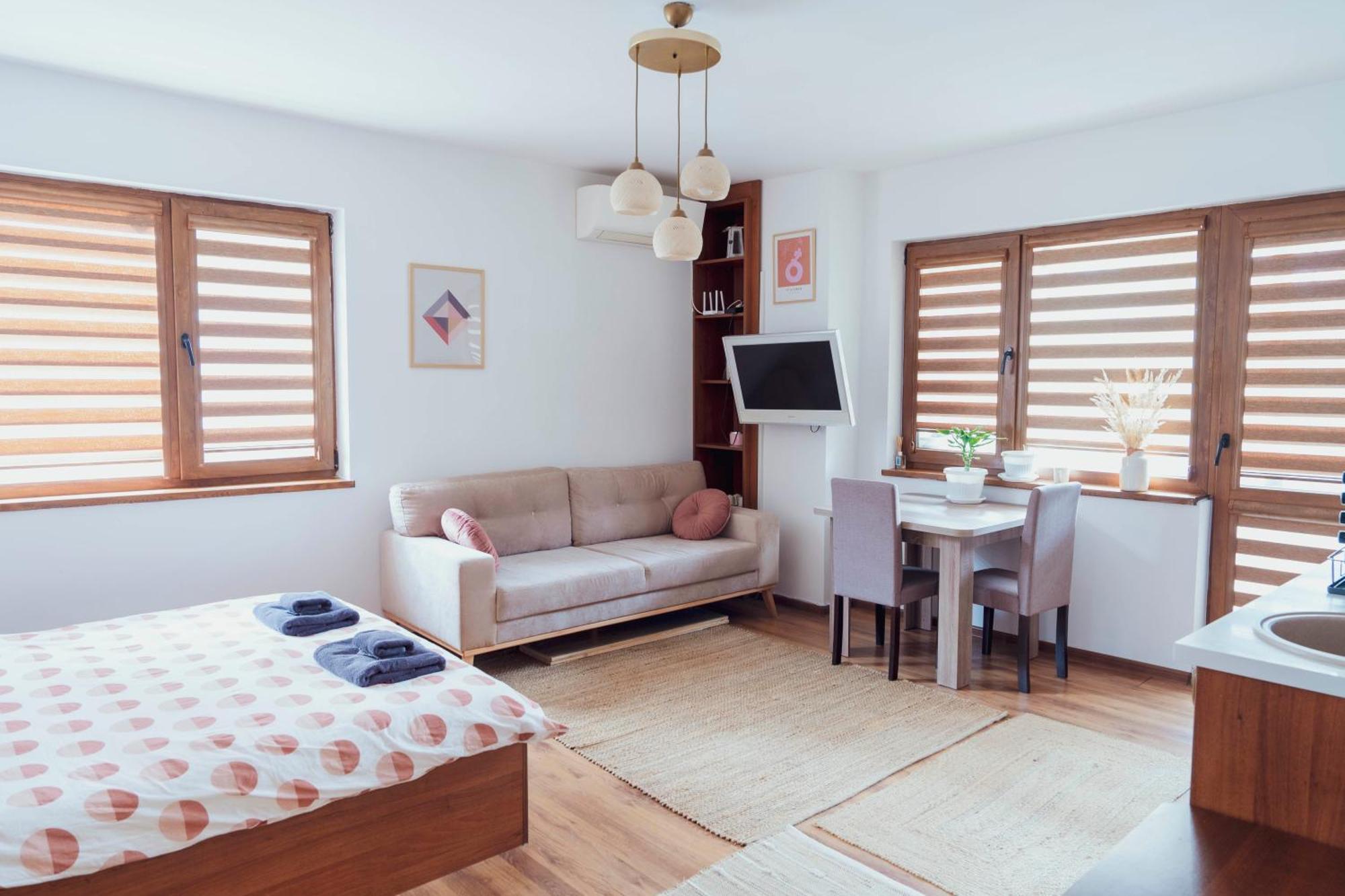 Cozy & Stylish Flat With Amazing View, 2Min Walk To Ski Road, 7-8 Min To Gondola バンスコ エクステリア 写真
