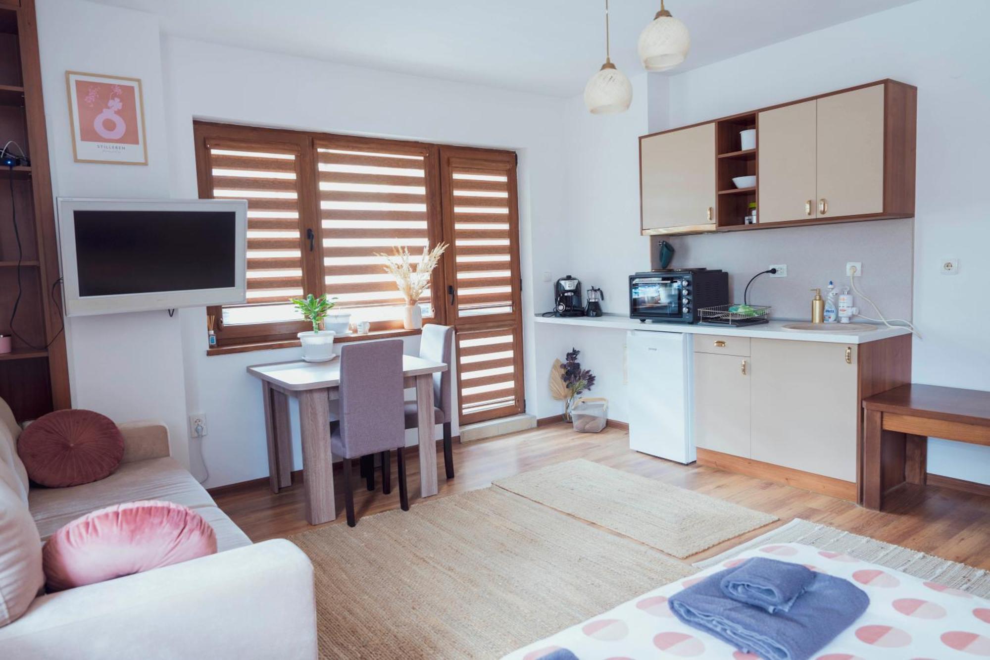 Cozy & Stylish Flat With Amazing View, 2Min Walk To Ski Road, 7-8 Min To Gondola バンスコ エクステリア 写真